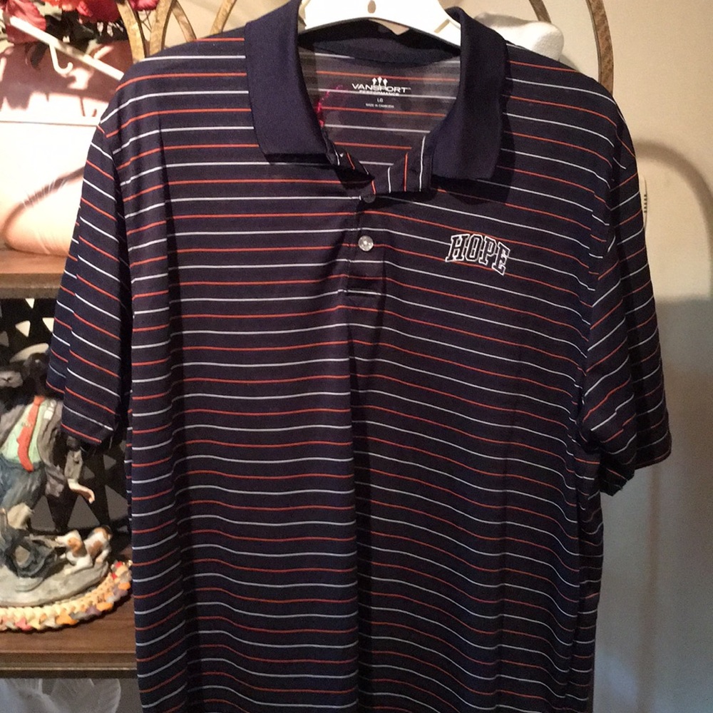NWOT Vansport Performance Polo  Shirt